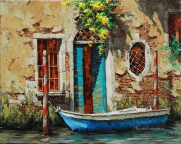 街並み Painting - YXJ180aB ヴェネツィアのシーン